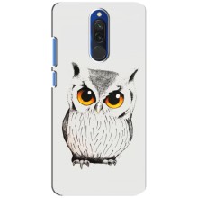 Чохол з пташками на Xiaomi Redmi 8 (VPrint) – Мила Сова