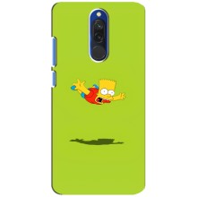 Чjхол з Сімпсонами для Xiaomi Redmi 8 (VPrint) – Барт Сімпсон
