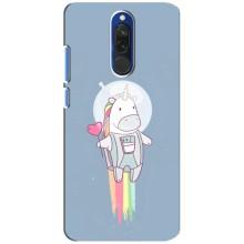 Чехол Unicorn на Xiaomi Redmi 8 (Единорог космонавт)