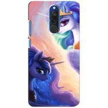 Чехол Unicorn на Xiaomi Redmi 8 (Единорожки на тучках)