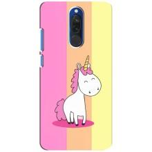 Чехол Unicorn на Xiaomi Redmi 8 (Радужный Единорог)