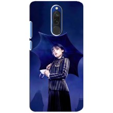 Чохли Венсдей на Xiaomi Redmi 8 Уенсдей (AlphaPrint) – Венздей з парасолькою