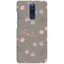 Чохол з малюнком кіт на Xiaomi Redmi 8 (Лапи і вуса)