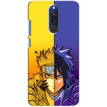 Купить Чехлы на телефон с принтом Anime для Редми 8 – Naruto Vs Sasuke