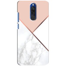 Мраморный чехол на Xiaomi Redmi 8 (VPrint) – Тройной мрамор