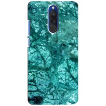 Мраморный чехол на Xiaomi Redmi 8 (VPrint) – Зеленый мрамор