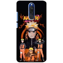 Naruto Anime Чехлы для Редми 8 (AlphaPrint) – Наруто из Аниме