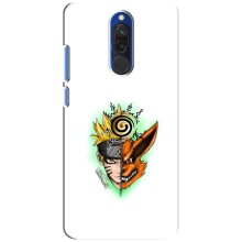 Naruto Anime Чехлы для Редми 8 (AlphaPrint) – Наруто Курама