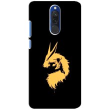 Naruto Anime Чехлы для Редми 8 (AlphaPrint) – силуэт Курама Наруто