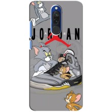 Силиконовый Чехол Nike Air Jordan на Редми 8 (Air Jordan)