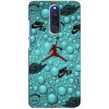 Силиконовый Чехол Nike Air Jordan на Редми 8 (Джордан Найк)