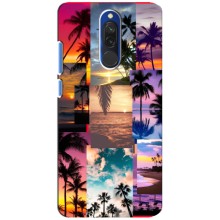 Силіконовий чохол з КАРТИНКАМИ літо для Xiaomi Redmi 8 (AlphaPrint) (Літня відпустка)