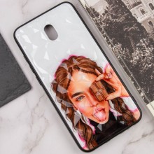 TPU+PC чохол Prisma Ladies для Xiaomi Redmi 8a – Коричневий