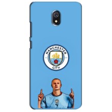 Чехлы с футболистом Ерлинг Холанд для Xiaomi Redmi 8A (AlphaPrint) – Холанд Манчестер Сити