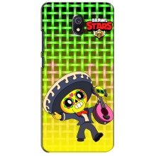 Чехлы Brawl Stars для Xiaomi Redmi 8A (AlphaPrint) – Поко в самбреро