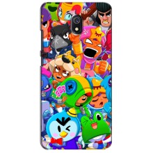 Чехол для Xiaomi Redmi 8A Бравл Старс (VPrint) – герои Бравл Старс
