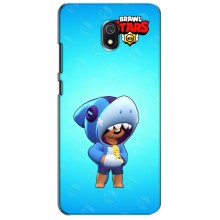 Чехол для Xiaomi Redmi 8A Бравл Старс (VPrint) – Леон акула
