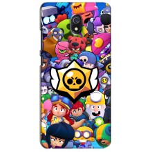 Чехол для Xiaomi Redmi 8A Бравл Старс (VPrint) – Лого Brawl Stars