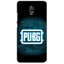 Чехол PUBG для Редми 8А (AlphaPrint) (Лого PUBG)
