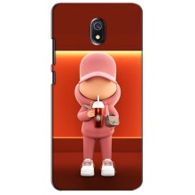 Крутые Чехлы Луи Виттон для Xiaomi Redmi 8A (AlphaPrint) (С Кофе)