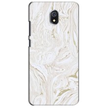 Мраморный чехол на Xiaomi Redmi 8A (VPrint) – Белый мрамор