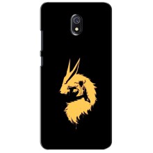 Naruto Anime Чехлы для Редми 8А (AlphaPrint) – силуэт Курама Наруто