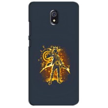 Naruto Anime Чехлы для Редми 8А (AlphaPrint) – золотой Наруто