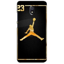 Силиконовый Чехол Nike Air Jordan на Редми 8а (Джордан 23)