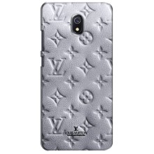 Текстурний Чохол Louis Vuitton для Редмі 8а – Білий ЛВ