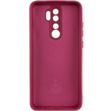 Чехол Silicone Cover Lakshmi Full Camera (A) для Xiaomi Redmi 9 – Бордовый