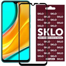 Защитное стекло SKLO 3D (full glue) для Xiaomi Redmi 9 / Poco M3 / Redmi 9T
