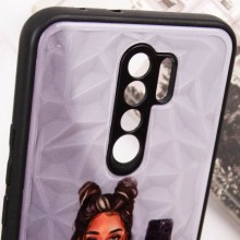 TPU+PC чехол Prisma Ladies для Xiaomi Redmi 9 – Black in White