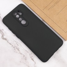 Чохол TPU GETMAN Liquid Silk Full Camera для Xiaomi Redmi 9 – Чорний