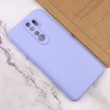 Чехол TPU GETMAN Liquid Silk Full Camera для Xiaomi Redmi 9 – Сиреневый