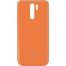 Чехол Silicone Cover My Color Full Protective (A) для Xiaomi Redmi 9 (Оранжевый)