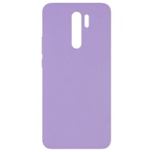 Чехол Silicone Cover Full without Logo (A) для Xiaomi Redmi 9 – Оранжевый