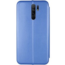 Кожаный чехол-книжка Classy для Xiaomi Redmi 9 – Синий