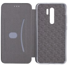 Кожаный чехол-книжка Classy для Xiaomi Redmi 9 – Синий