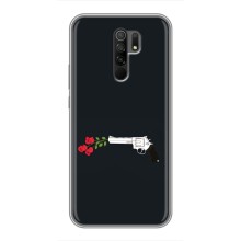 Чехлы (ART) Цветы на Xiaomi Redmi 9 (VPrint) (Неожиданные цветы)