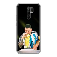 Чохли для Xiaomi Redmi 9 (Leo чемпіон) (AlphaPrint) (Кубок Мессі)