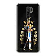 Чохли для Xiaomi Redmi 9 (Leo чемпіон) (AlphaPrint) (Мессі Король)
