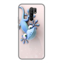 Чохли з зображенням різних тварин на Xiaomi Redmi 9 – Геккон