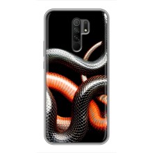 Чохли з зображенням різних тварин на Xiaomi Redmi 9 (Змія)