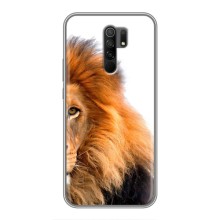 Чехлы с картинками животных Xiaomi Redmi 9 (Лев грива)