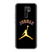 Чохли для Xiaomi Redmi 9 - з картинкою JORDAN (AlphaPrint) (Jordan Gold)