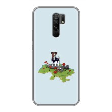 Чехлы с картинкой собаки Патрон для Xiaomi Redmi 9 (AlphaPrint) (Сапер Пес)