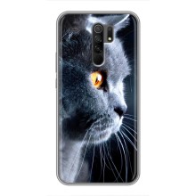 Чехлы с Котиками для Xiaomi Redmi 9 (VPrint) (Серый Кот)