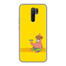 Чехлы с Патриком на Xiaomi Redmi 9 (Ошибочка)