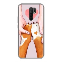 Чохли з собаками для Xiaomi Redmi 9 (VPrint) (Любовь до собак)