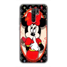 Чехол Disney Mouse Xiaomi Redmi 9 (PREMIUMPrint) (Минни Маус ЛВ)